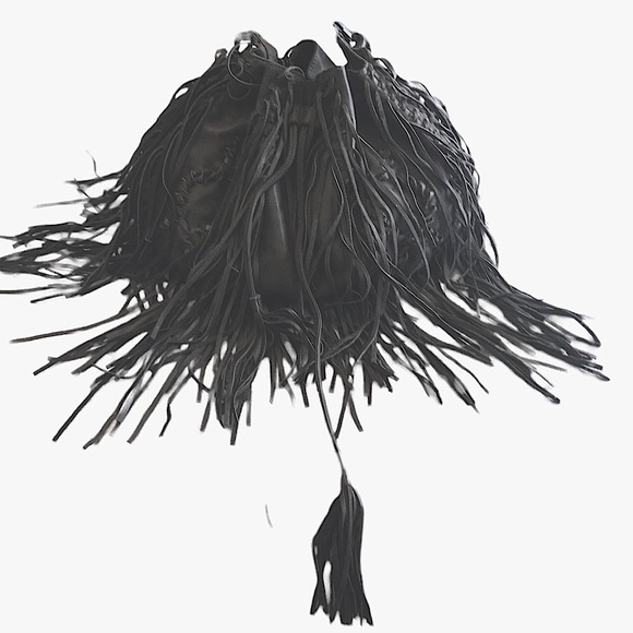 ALL SAINTS Spitalfields BoHo Leather Fringe Bag. This bag is beyond gorgeous! - Picture 4 of 15